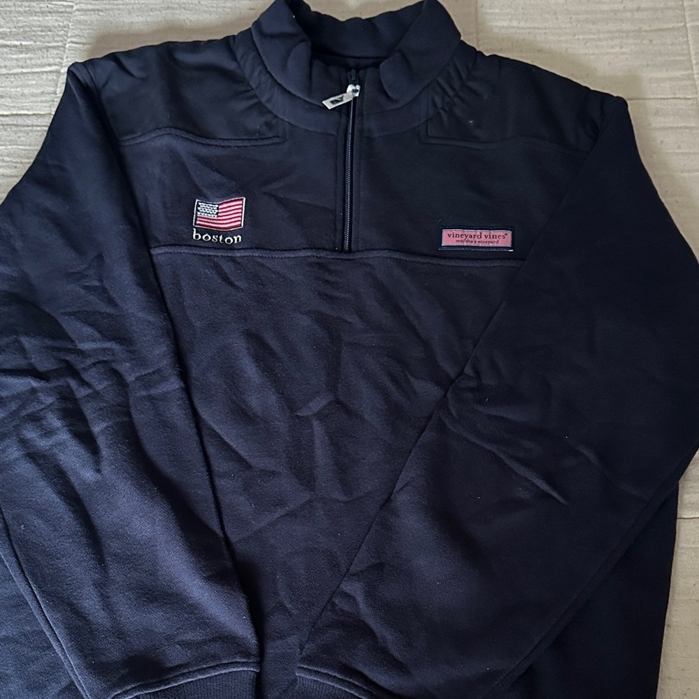 Vineyard Vines Boston Half-Zip Pullover